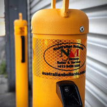 Load image into Gallery viewer, Anti-Ram Raid Access Control Removable Key Lockable Bollard - AB-CDKL90-Y