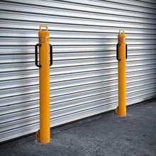 Load image into Gallery viewer, Anti-Ram Raid Access Control Removable Key Lockable Bollard - AB-CDKL90-Y
