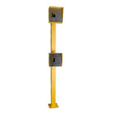 Load image into Gallery viewer, Access Control System - Truck Posts - Access Control, base plated bollards, forklift pedestrian warehouse safety, gooseneck card readers, surface mount bollards, Warehouse products - Australian Bollards  
