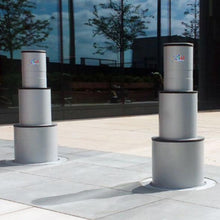 Load image into Gallery viewer, Telescopic Bollard - 3 Stage - automatic bollard, telescopic bollards - Australian Bollards