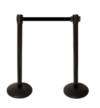 Load image into Gallery viewer, Tensile Retractable Belt Barrier - Belt Stanchions - COVID-19 Range, crowd control stanchions, tensile retractable belt barrier - Australian Bollards