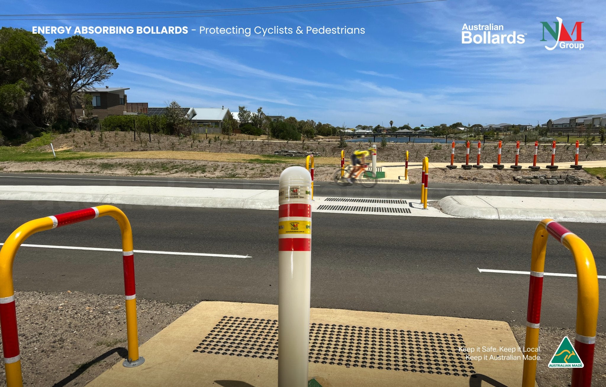 Australian Bollards - Protecting Pedestrians & Cyclists