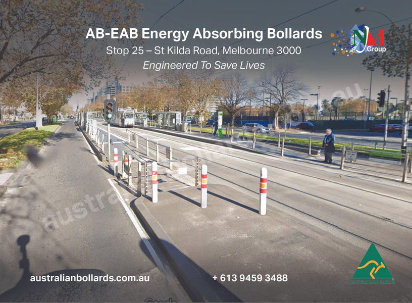 Australian Bollards - Making Safe Melbourne's Busy Roads