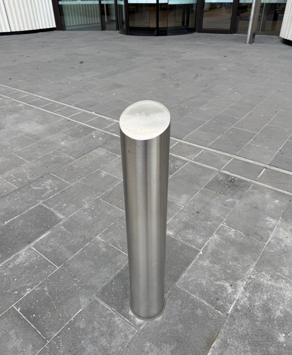 Shallowest Surface Mounted Bollard