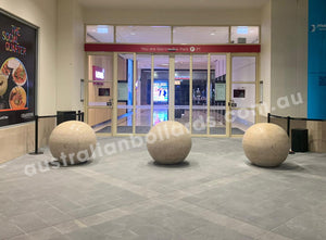 Spherical Streetscape Bollards - Granite