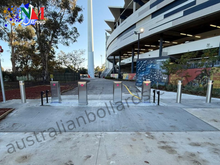 Load image into Gallery viewer, Centurion Shallow and Surface Mounted HVM PAS 68 IWA14-1 and ISO22343-1 Sliding Bollard System
