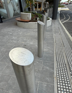 Shallowest Surface Mounted Bollard