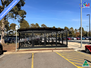 Ned Kelly PeaPod Parkiteer Bike Shelter