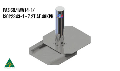 Centurion Super Shallow Mounted HVM PAS68 ISO 22343-1 Bollard ...