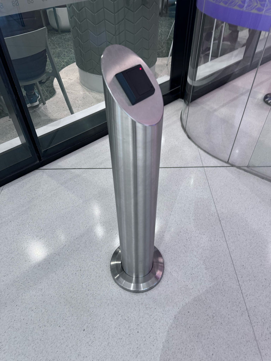 Card Reader Storefront Card Reader Pedestal - Australian Bollards - Bollard Supplier and Installer
