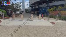 Load and play video in Gallery viewer, Centurion Shallow and Surface Mounted HVM PAS 68 IWA14-1 and ISO22343-1 Sliding Bollard System
