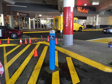 Load image into Gallery viewer, Disabled &amp; Wheel Chair Users Car Park Bollards
