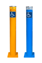 Load image into Gallery viewer, Disabled &amp; Wheel Chair Users Car Park Bollards
