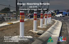 Load image into Gallery viewer, OUTDOOR DINING PROTECTION- ENERGY ABSORBING BOLLARDS

