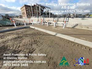 OUTDOOR DINING PROTECTION- ENERGY ABSORBING BOLLARDS