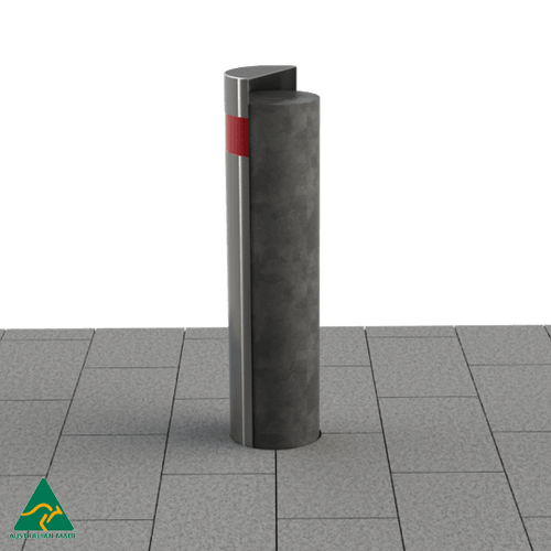 AB-7.2T-80KPH - PAS 68 - Fixed Shallow Mounted System - bollards, fixed bollards, IWA14-1 bollards - Australian Bollards  
