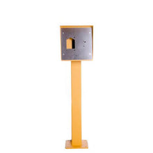 Load image into Gallery viewer, Access Control System - Card Reader Post &amp; Head - Access Control, base plated bollards, forklift pedestrian warehouse safety, gooseneck card readers, surface mount bollards, Warehouse products - Australian Bollards  
