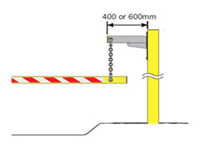 Asset Protection - Height Marker Bracket Set - barriers, forklift pedestrian warehouse safety, height bar, property & asset protection, Warehouse products - Australian Bollards  