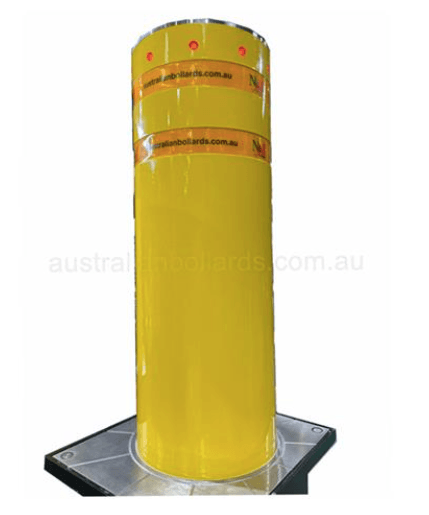 Automatic Pneumatic Bollard - AB-PB325-900Y -  - Australian Bollards  
