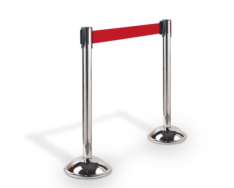 Belt Stanchions - Retractable Belt Railings - Australian Bollards ...