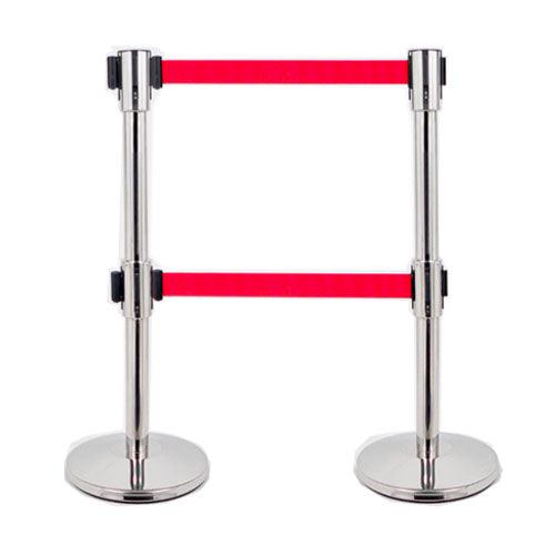 Belt Railing Belt Stanchions - Retractable Belt Railings - Australian Bollards ...