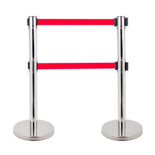 Belt Stanchions - Retractable Belt Railings - Australian Bollards ...