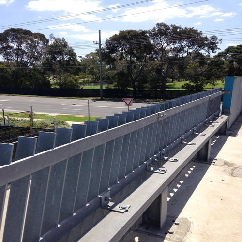 Cast Iron - Crash Rail Containment Barrier - barriers, crash rail containment barriers, custom made, Parking Barriers - Australian Bollards  