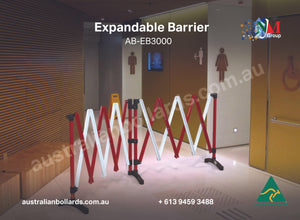 Expandable Barrier - barriers, COVID-19 Range - Australian Bollards  