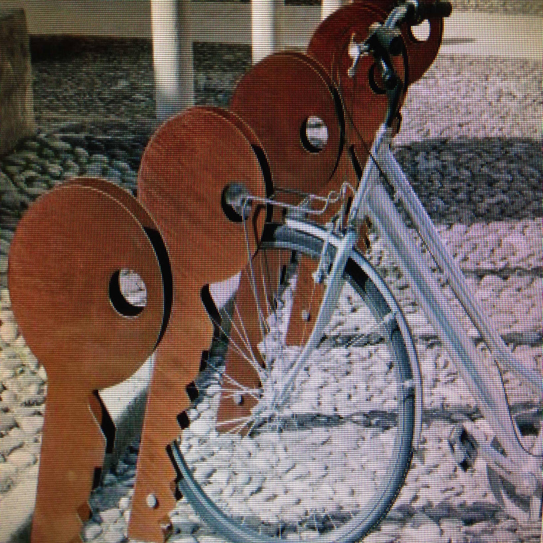 Key Shaped Designer Bike Rack - bike hoops - Australian Bollards  