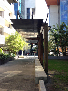 Public Canopies - custom made, street furniture - Australian Bollards  