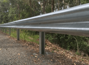 Ramshield Barrier - Australian Bollards - barriers, W-Beam system by Armco Railing - Australian Bollards  