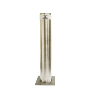 Stainless Steel Bollard - Fixed Surface Mounted - base plated bollards, bollards, fixed bollards, high impact bollards, stainless steel bollards, VBIED bollards, VBT bollards - Australian Bollards  
