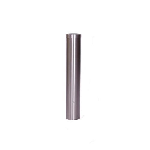 Stainless Steel Bollard - Fixed, Surface Mounted - bollards, fixed bollards, stainless steel bollards, surface mount bollards - Australian Bollards  