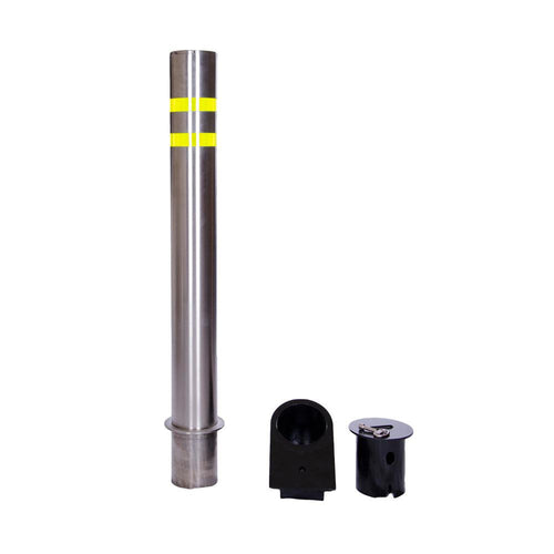 Stainless Steel Bollard - Removable - bollards, removable bollards, stainless steel bollards, sub-surface mounted bollards - Australian Bollards  