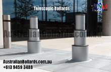 Load image into Gallery viewer, Telescopic Bollard - 3 Stage - automatic bollard, telescopic bollards - Australian Bollards  
