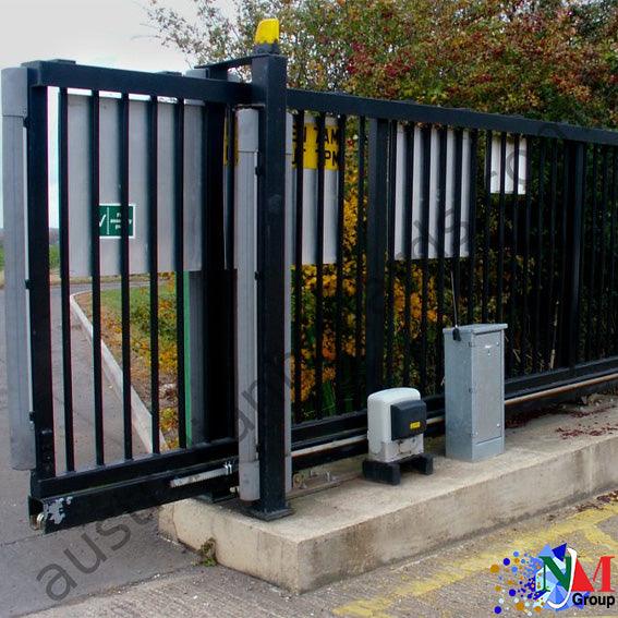 The PAS 68 Cantilever Gate System - Access Control, automatic bollard, barriers, custom made, designer gates & fencing, guards, Ram Raid bollards, security fencing - Australian Bollards  