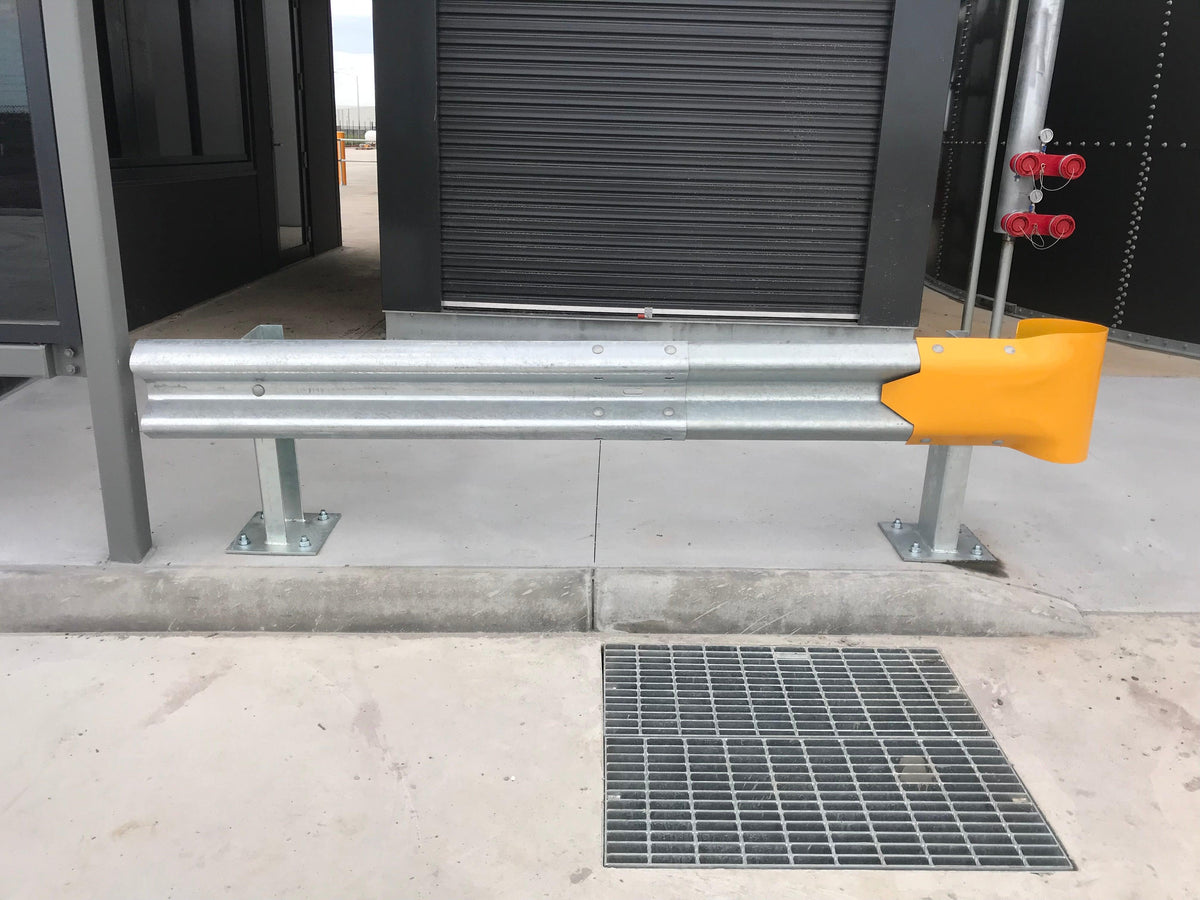 W-Beam Railing - Bullnose End - Australian Bollards - Bollard Supplier ...