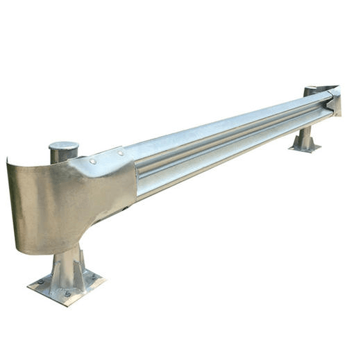 Armco Single Railing W-Beam Railing – Australian Bollards